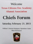 TCFAAA Chiefs Forum 2-21-15