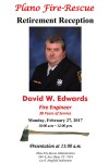 Firefighter Engineer David Edwards Retirement Reception February 27, 2017, Part 1