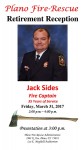 Captain Jack Sides Retirement Reception March 31, 2017 Part 1