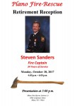 Captain Steven Sanders Retirement Reception October 30, 2017