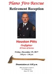 Firefighter Houston Pitts Retirement Reception December 29, 2017, Part 1