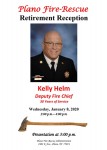 Retirement Reception Deputy Chief Kelly Helm, January 8, 2020
