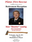 Retirement Reception Lieutenant Stan 