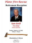Retirement Reception Fire Chief Sam Greif January 10, 2022,, Part 1