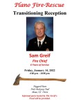 Fire Chief Sam Greif Transitioning Party January 10, 2022