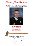 Retirement Reception Captain Ray Fitch March 30, 2022 Part 1