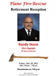 Retirement Reception Captain Randy Stone July 28, 2023
