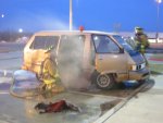 701) Jan 2007 - Vehicle Fire at Krispy Kreme (Jonathan Sennetti)